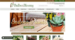 Desktop Screenshot of bulbsnblooms.com